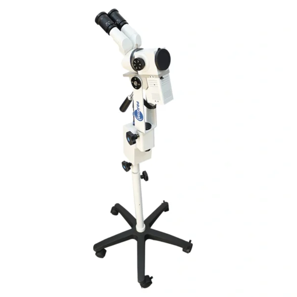 Colposcopio de pedestal PRZ-25 con luz LED y aumento óptico para ginecología