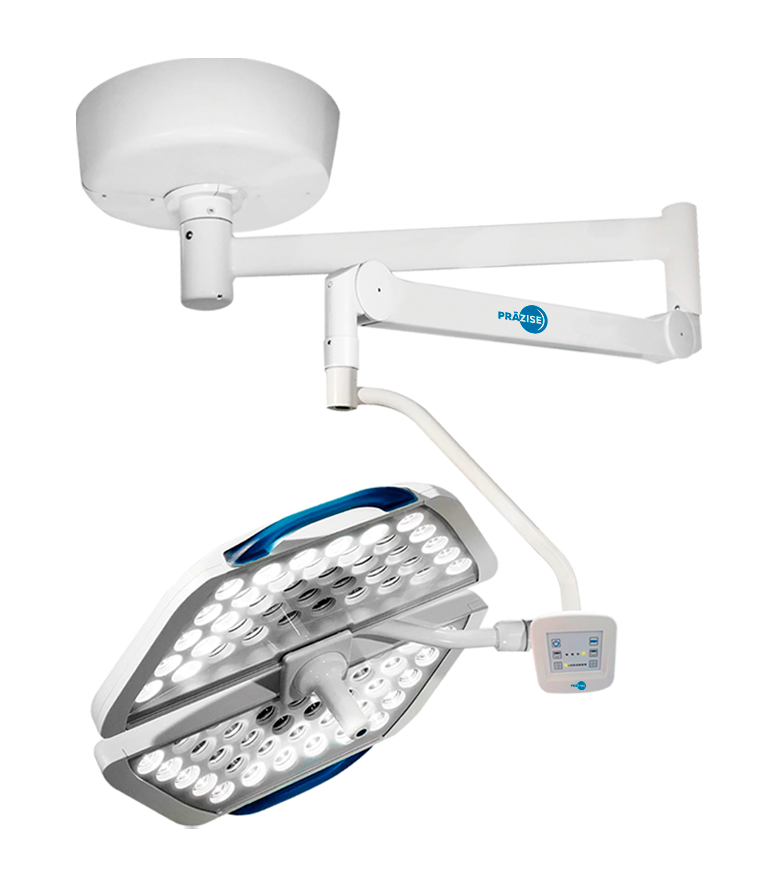 Lámpara Led de Cirugía de 1 Sátelites PRZ 1 - Low Ceiling